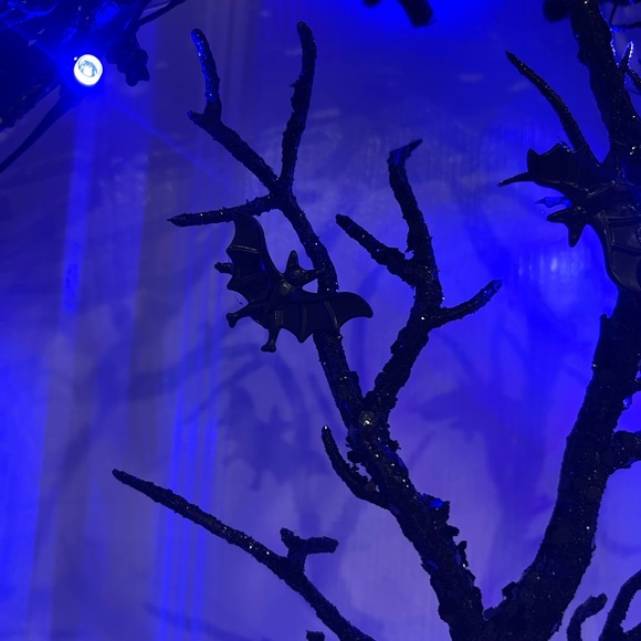 Halloween Wreath - Spooky BLACK CAT Door Decor! Man in Moon, TREE of Life, - Picture 16 of 16